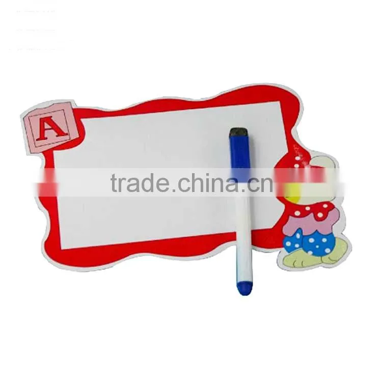 writable fridge magnet,memo fridge magnet with pen