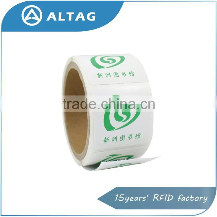 Library rfid label/rfid label/rfid sticker book rfid tag