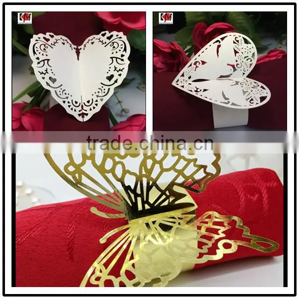 Wholesale cheap bulk wonderful creative paper napkin ring