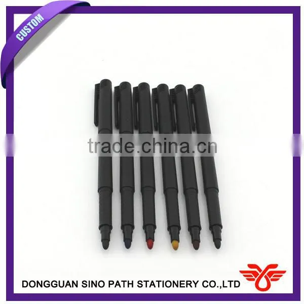 Refillable white board marker pen,dry and wet erase markers