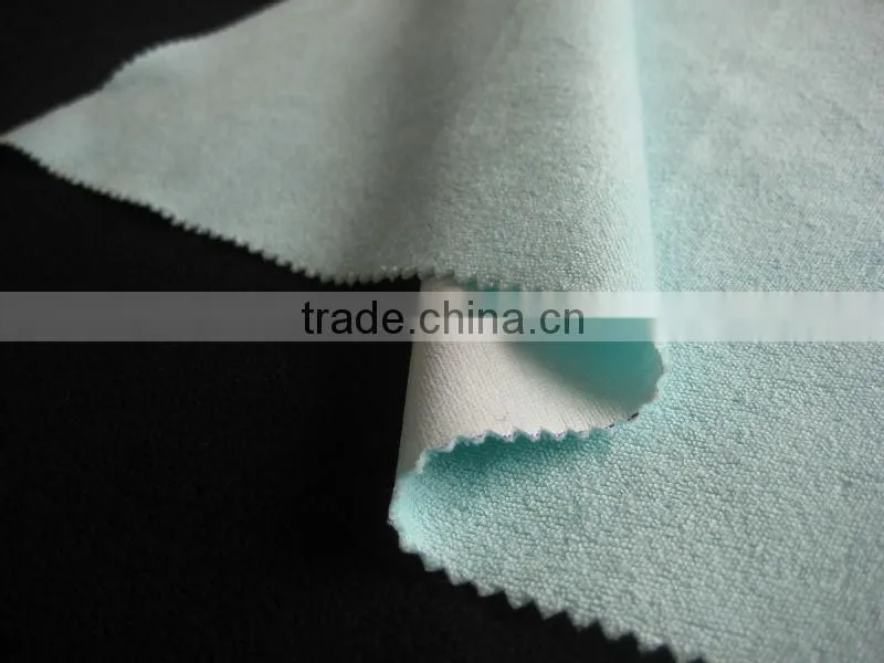 waterproof polyurethane cotton terry fabric