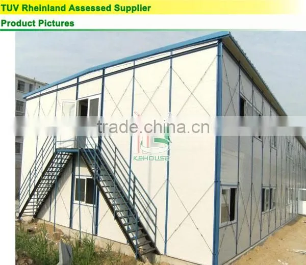 Portable sandwich panel building and prefabricated mobile office