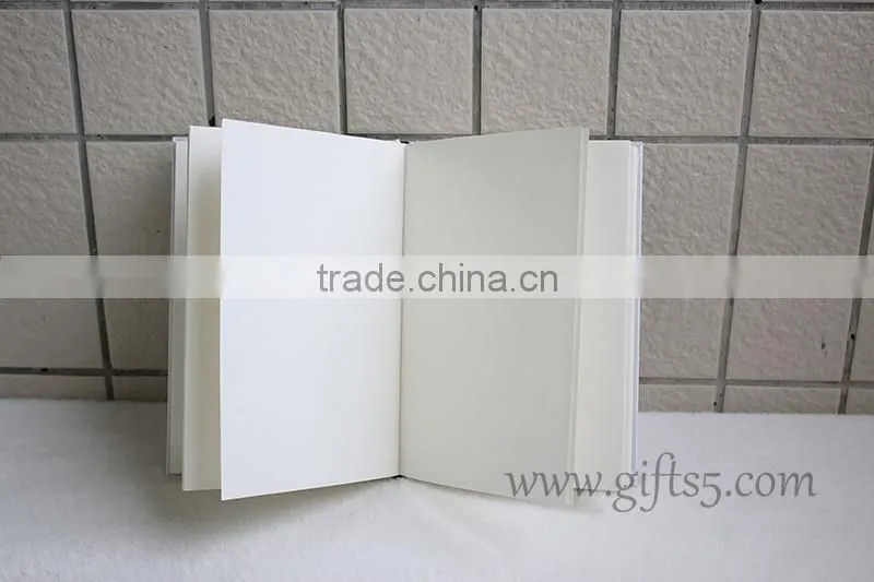 2016 new design recycable custom wedding guest book