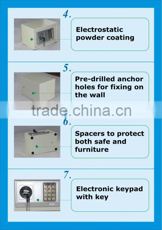 economic electronic cheap safes