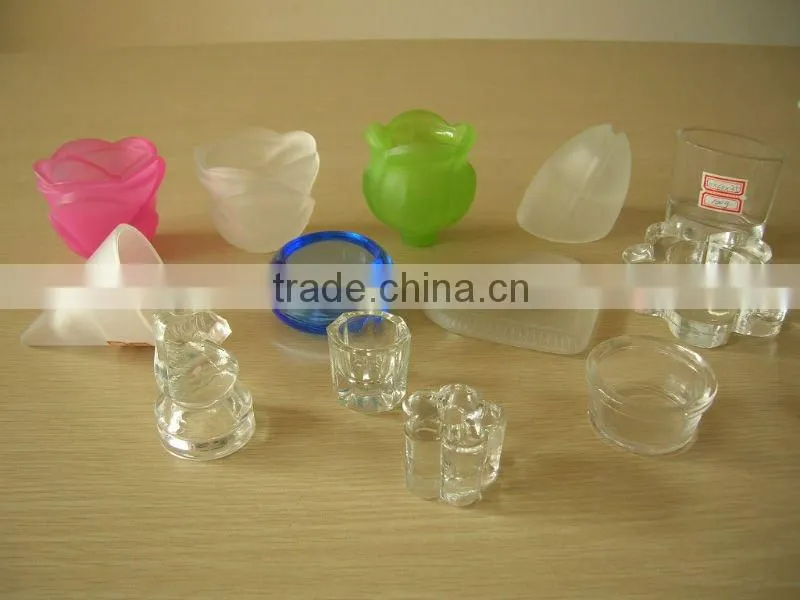 mini transparent glass decorative crafts