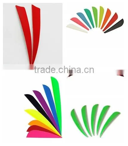 Different Color Archery Feather Vane For Hunting arrow