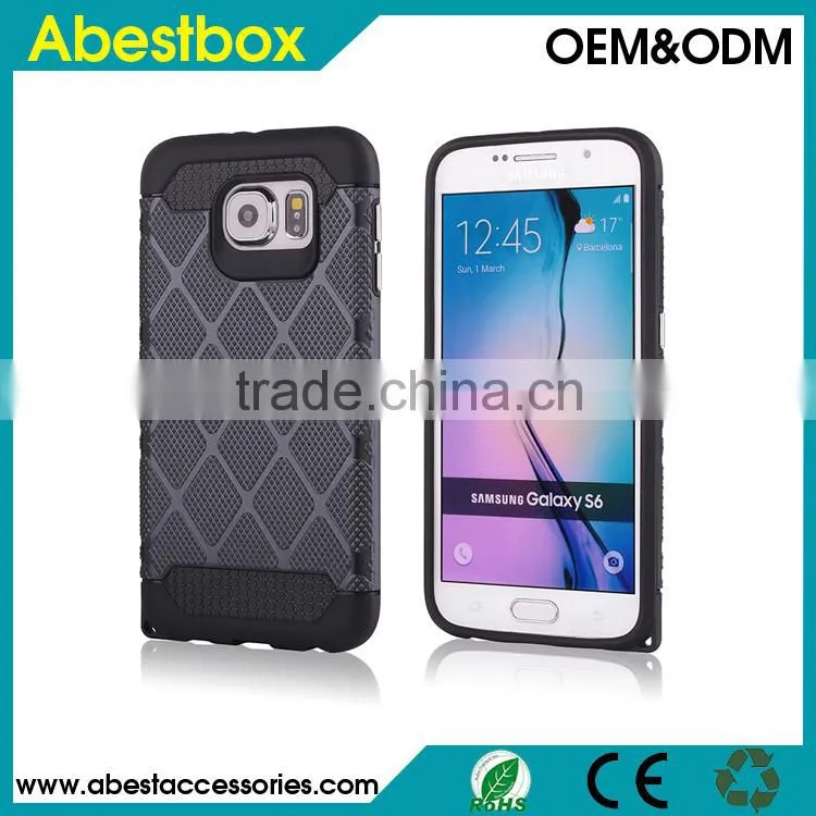 Tough Armor Mesh Plastic + TPU Combination Case for Samsung Galaxy S6 G920
