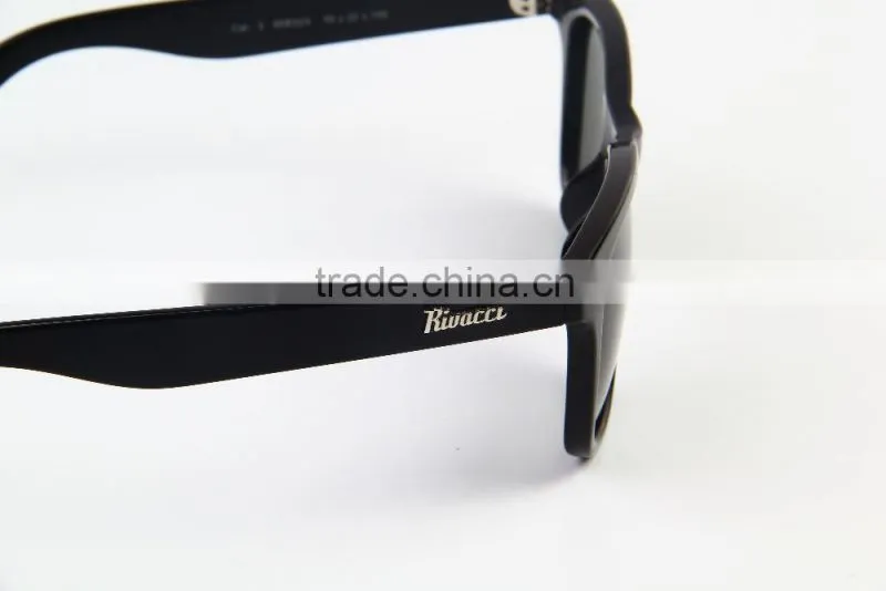 Metal logo embossed Promotional custom UV400 Cat.3 Polarized Sunglasses color