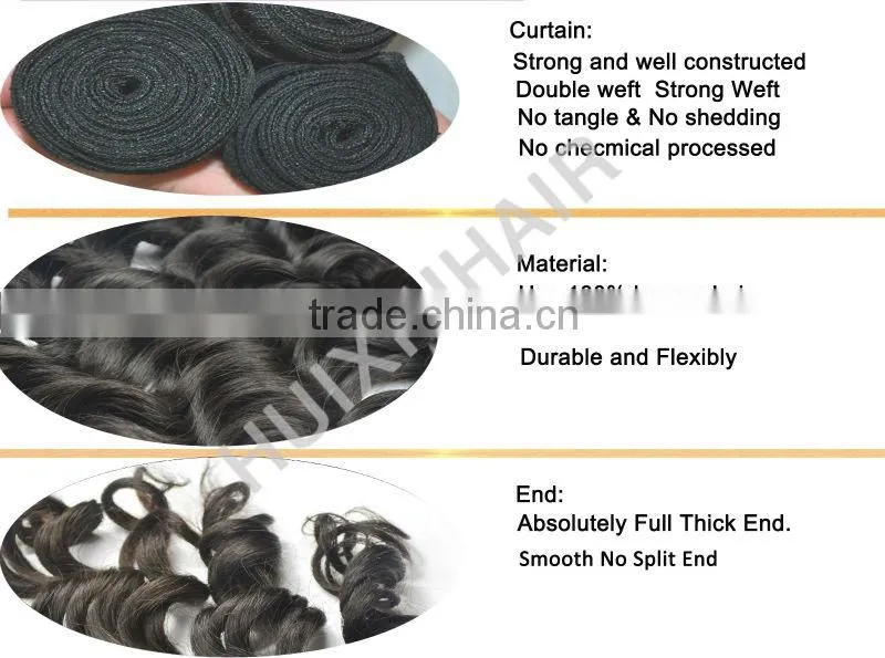 Bohemian Hair Extension,100% Human Hair Virgin Bohemian Hair Natural Wave