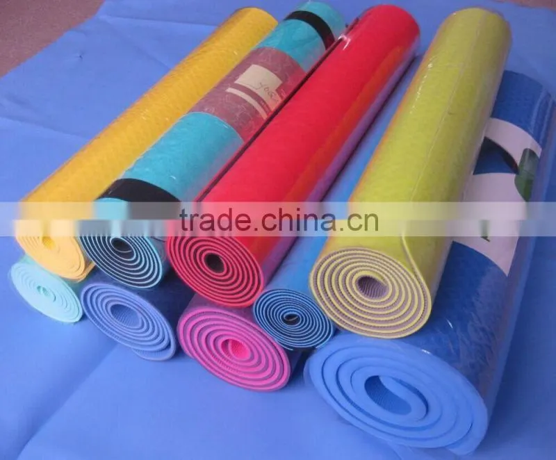 Safe and non-toxic material EVA yoga mat colorful