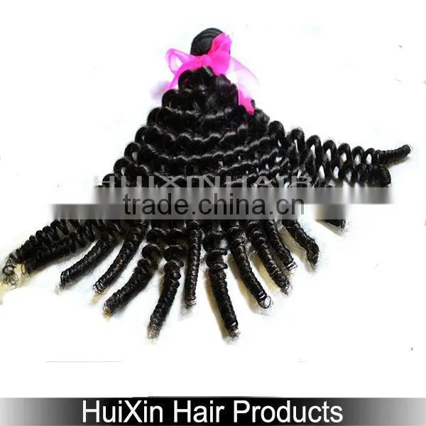 hot sale!100% Virgin Malaysian hair extension 12 to 34 inches top quality no shedding no tangle,spiral curly hair
