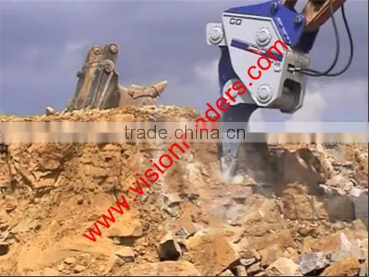 zx360h hydraulic excavator fast Vibrating Ripper vibro ripper with ibration casing