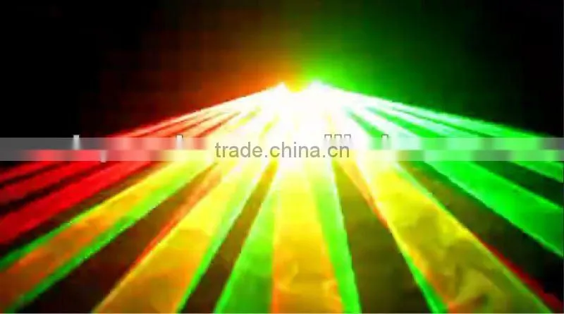 Double head red green laser light system