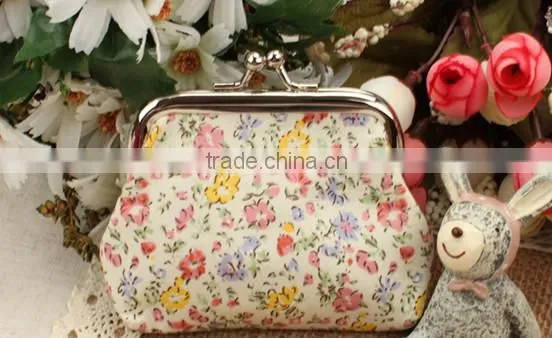 2014 Top Selling Flower Clip Coin Purse ZTCO-0005