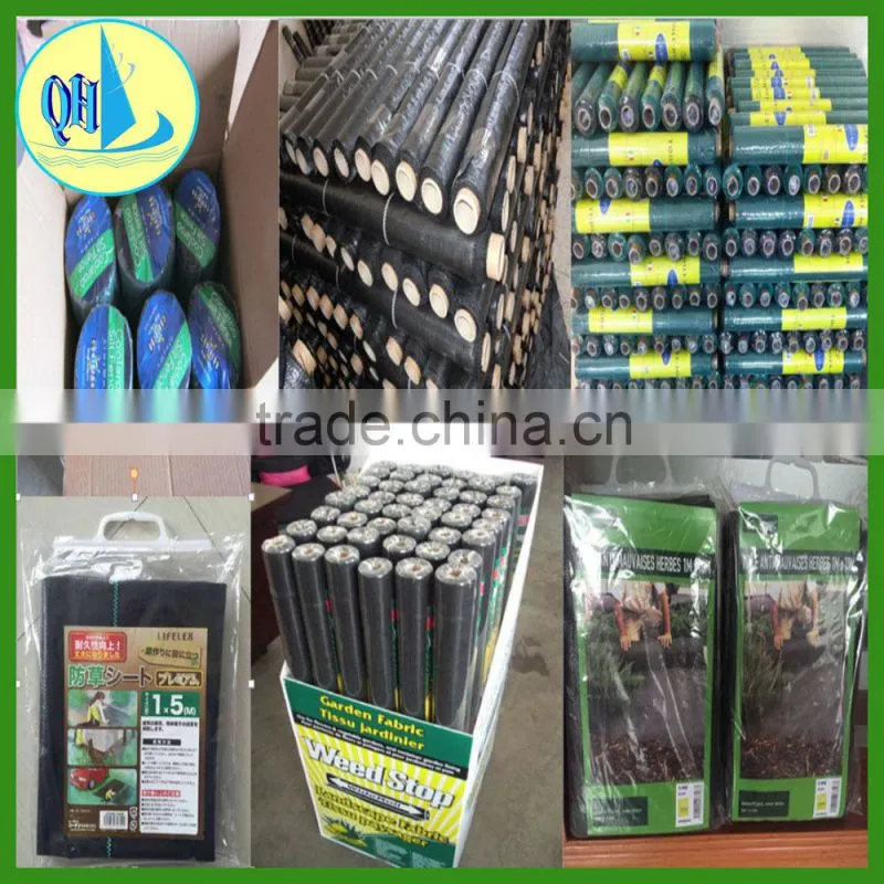 PP/PE ground cover mat for weed control