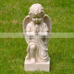 marble garden decorative angle statues