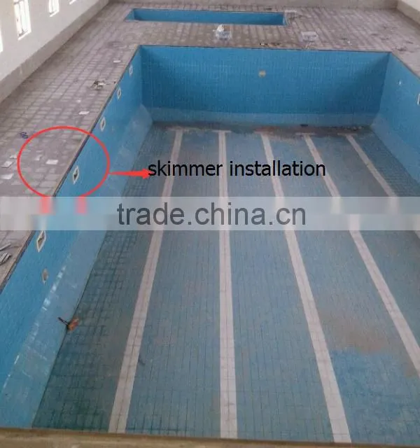 China factory high quality swimming pool cleaning equipment / Swimming pool skimmer