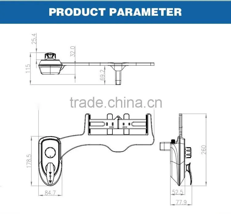 arun toilet shower bidet shattaf toilet bidet AMI630