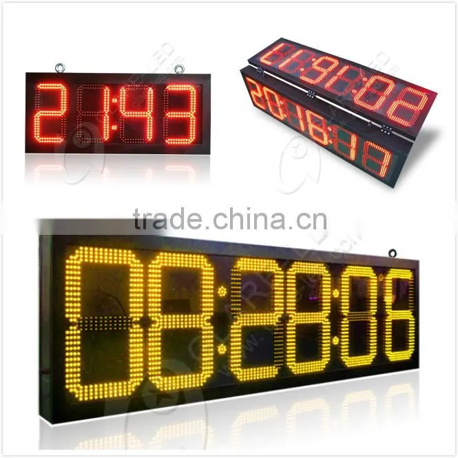 led digital clock/marathon race clock , outside used!!!!!!!
