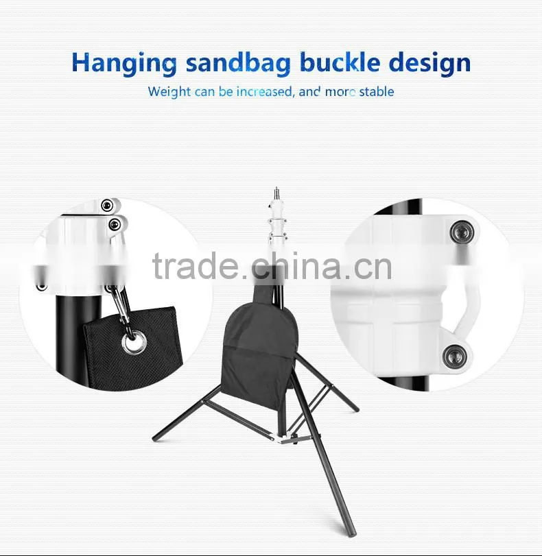 Photography equipment HPUSN detachable axis lighting flash light stand X2203FP 2.2m