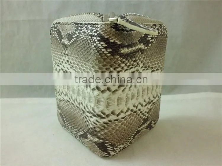 Genuine Leather Key Wallet Pocket Key Case Hot Selling Key Holder Snake Skin Credit Card Wallet
