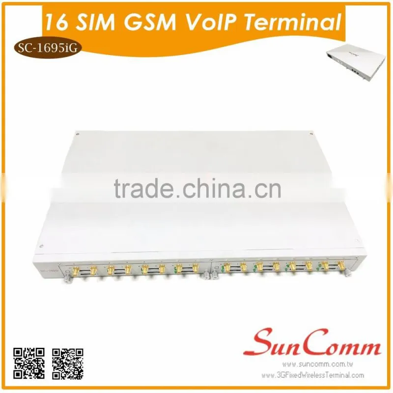 SC-0895iG Quad band GoIP GSM Gateway with 8 ports