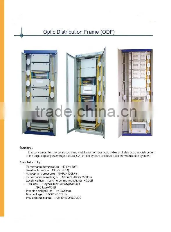W-TEL odf fiber optic distribution tray 24F ODF