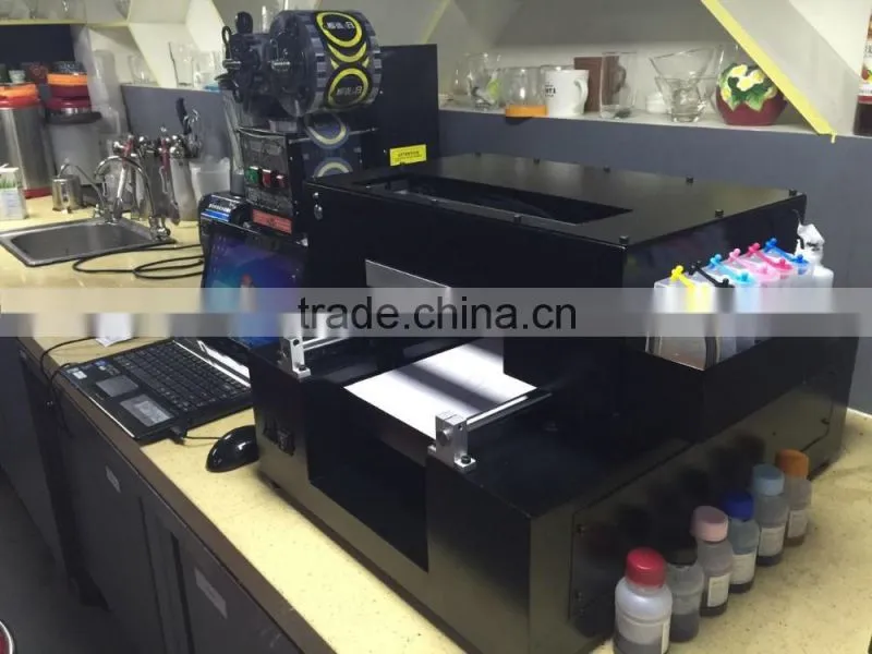 2015 new design Coffee latte machine,lets anyone create intricate foam art in just 10 seconds