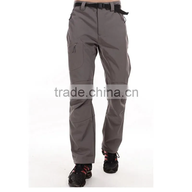 Winter warm mens casual pants cargo pants