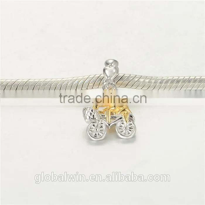 Bike Bracelet Charms European Charm Bracelet Necklace 100% Real 925 Sterling Silver S223 Best Gifts For You Or Friends