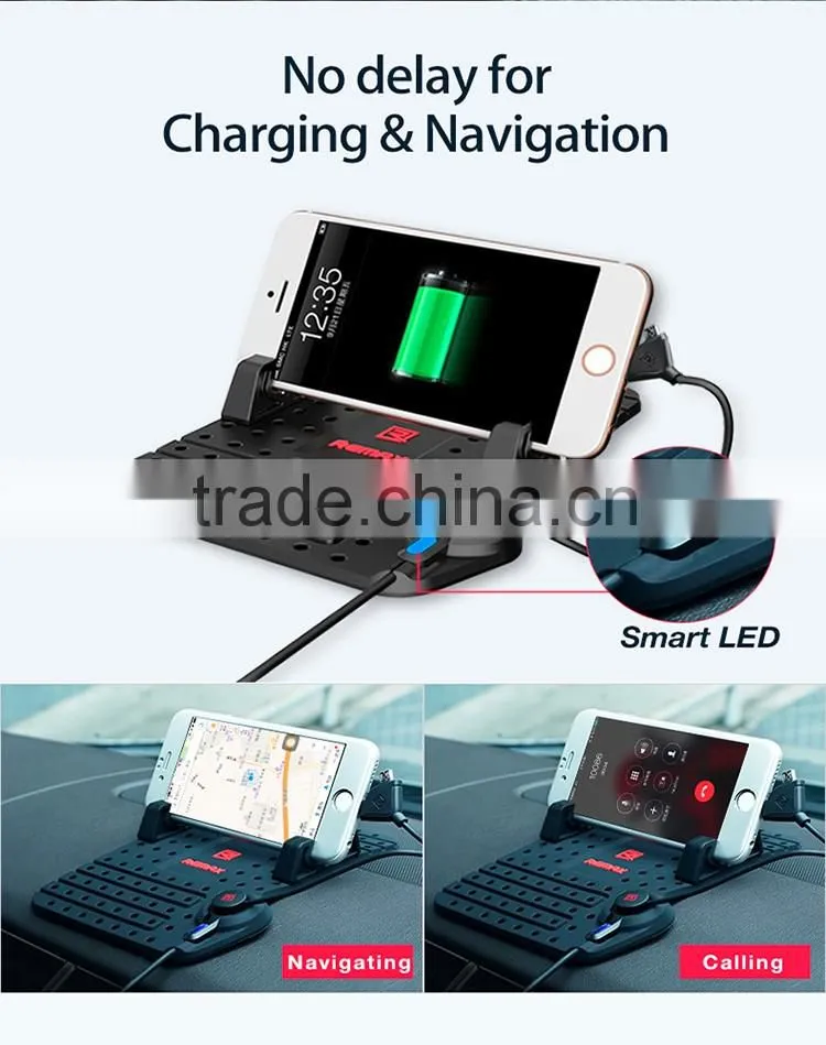Wholesale Remax Car Holder with 2 in 1 cable