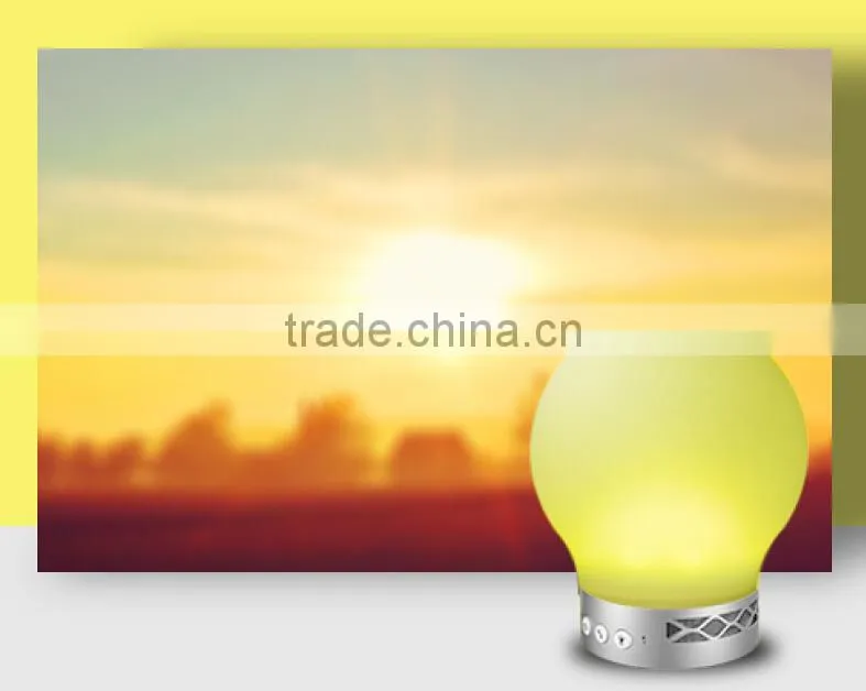 christmas music light bluetooth smart light mushroom light