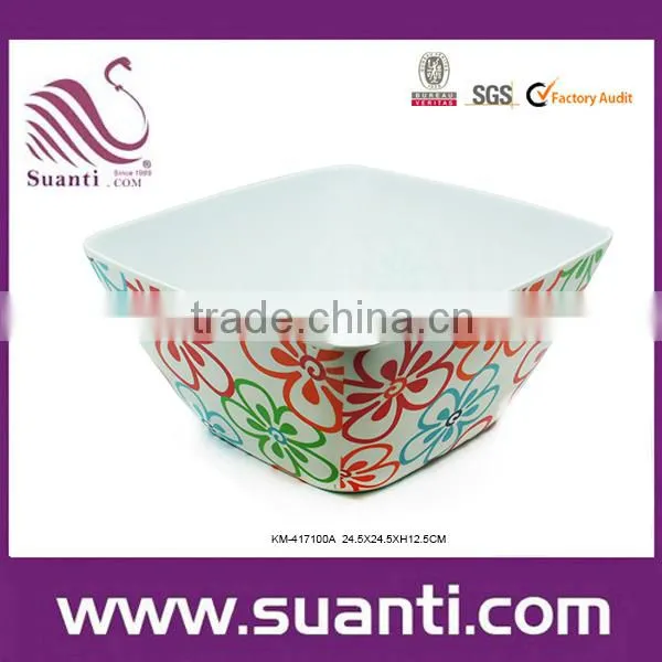 2015 China wholesale supplier American dinner set melamine serving bowl for kitchen appliance