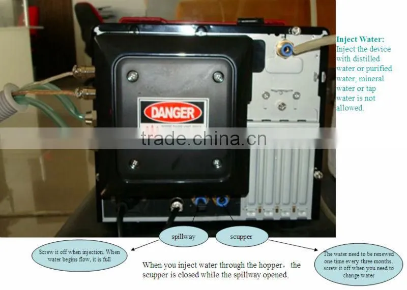 Portable Professional q switch nd yag laser tattoo removal machine for sale