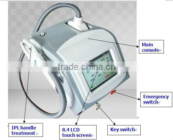 CE Approved 3 years warranty hair removal ipl for salon use