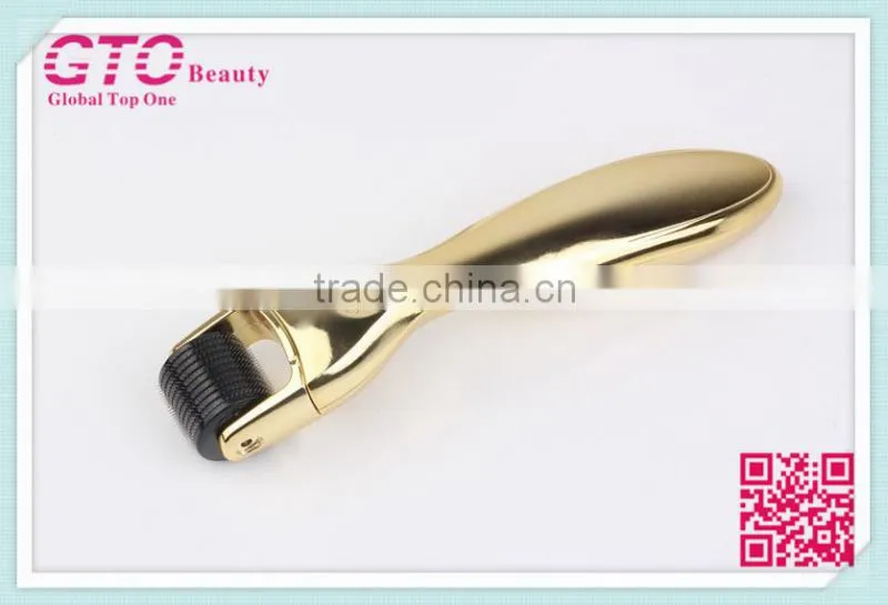 GTO hot sale hair loss treatment derma roller 600 with colorful roller handle