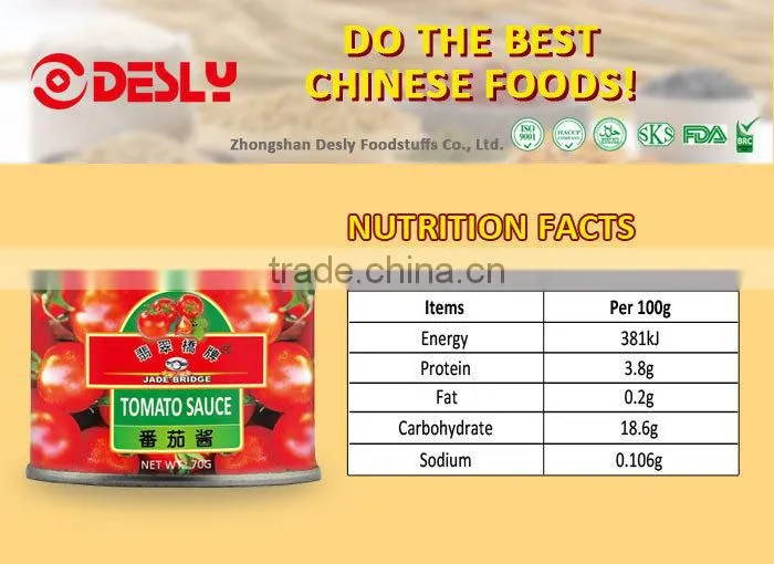 High quality Tinned Tomato Paste in China