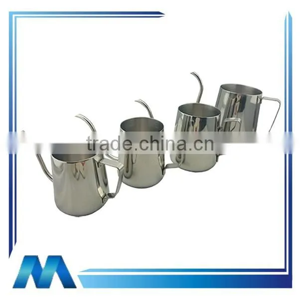 stainless stee Narrow coffeepot, teapot, Fine mouth pot, kettle