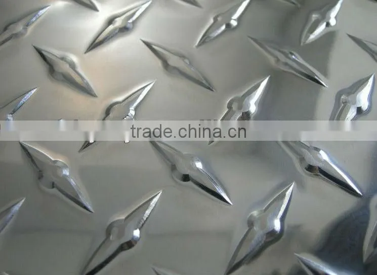 bright aluminum sheet five bar 1050 H14 / H24