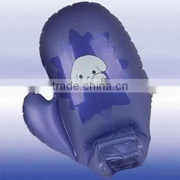 PVC inflatable punching bag PVC inflatable boxing gloves