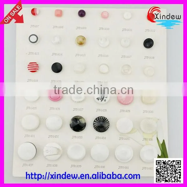 Plastic Fashion colorful 2-holes buttons