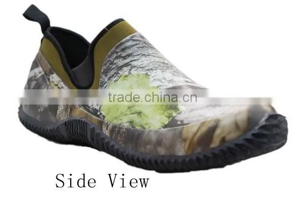 Ankle Camo Neoprene Garden Shoes