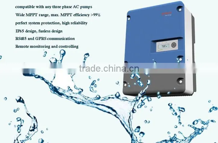 30HP(22kw) Solar Water Pump for Farming in Pakistan, PV & Grid Utility Hybrid Solar Water Pumping System
