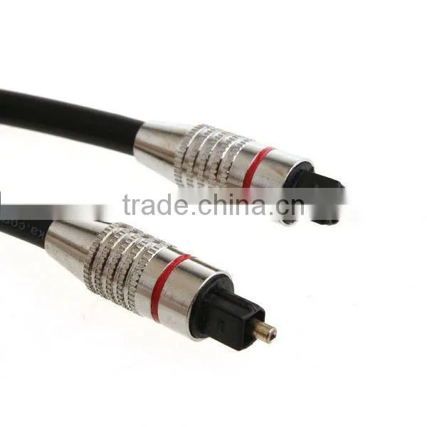 6.5FT Digital Audio Optical Fiber Toslink Cable Cord 2M