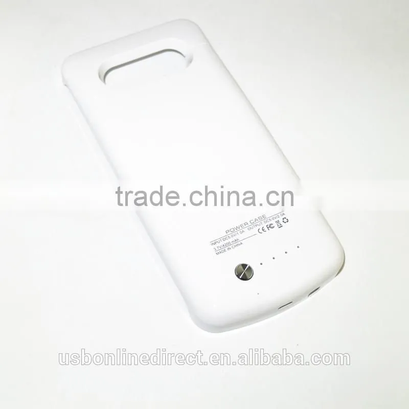 Newest 4200mah back clip battery case rechargeable battery for samsung NOTE 5