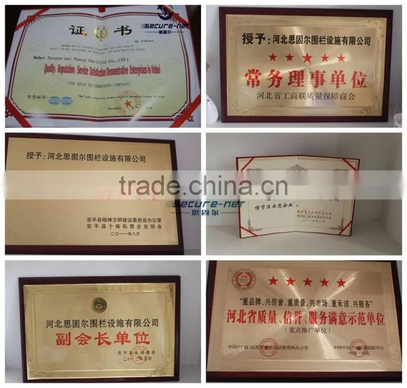 good quality powder coated electric fence