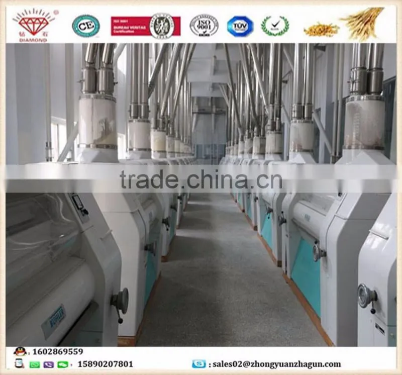 Fully Automatic Wheat Flour Milling Machines With Price
