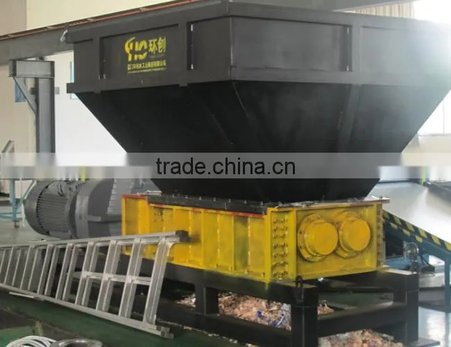 Mobile Tire Shredder