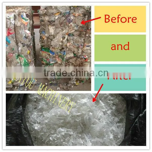 high quality plastic PET recycling line