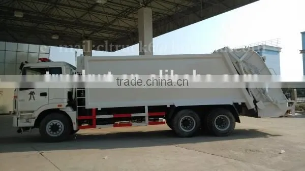240hp 6*4 18m3 FONTON Compression Garbage Truck